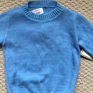 Girls blue sweater. BNWT. Size 4T. Perfect!